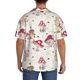 thumbnail image 3 of Balery Floral Mushroom Camisa Casual de Manga Corta con Botones para Hombre, Texturizada, Estilo Cubano, para Playa, Verano-XX-Large, 3 of 5