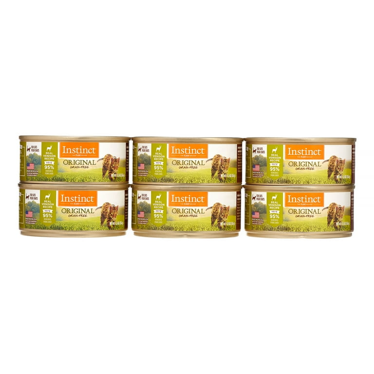 Instinct original grain free recipe natural wet canned store cat food