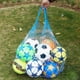 thumbnail image 3 of Red de 100 cm para balones, fútbol, ​​baloncesto, red de 10 balones, 2 colores, red para juegos de puerta, red lavable de doble color, 3 of 5