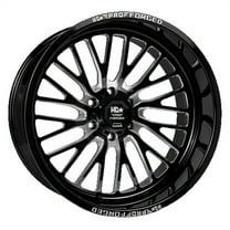 LUXXX HD FORGED LHD PRO 7 SENTRY 24X14 6X139.7 -76ET 122.1CB Gloss Black Milled Wheel