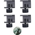thumbnail image 1 of BR Clips de cama de vidrio ajustables para impresora 3D - Juego de 4, soporte de montaje de aleación de aluminio para plataforma de vidrio de cama caliente, accesorios de impresora, 1 of 5