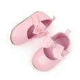 thumbnail image 5 of nvzhuang Baby Girls Princess Shoes  Mary Jane Flats Dress Walking Shoes for Newborn Infant Toddler, 5 of 6