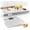 19.7"x15.8", variant on Stainless Steel  Board, Kneading Board Baking Board, Countertop Chopping Boards for Meat, Fruits, Vegetables, and Bread, Easy To Clean (19.7"x15.8")