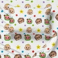 thumbnail image 4 of Cocomelon 4-Piece JJ and Friends Green Microfiber Child Bed-in-a-Bag, Twin, 4 of 6