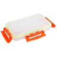 thumbnail image 1 of Waterproof Fishing Tackle Box with 3 Latches for Outdoor Fishing Use, 1 of 2