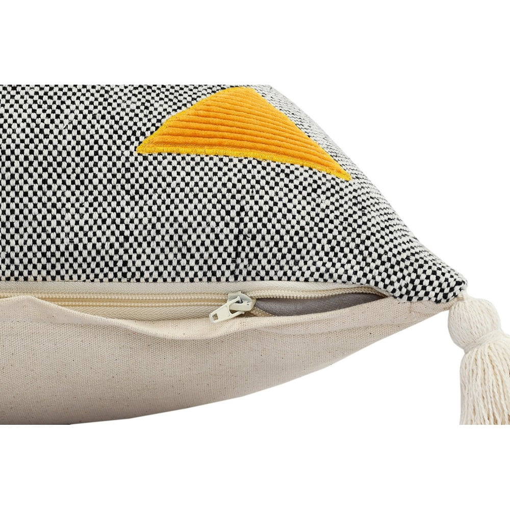 Ox Bay Zeal Throw Pillow, Gray / Black / White / Orange, 20" x 20", Count per Pack 1