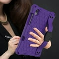 thumbnail image 5 of Dteck Case for Samsung Galaxy Tab S6 10.5" T860 T865 (2019 Released) 10.5-inch,Shockproof Rubber Kickstand Handle Silicone Protective Cover With Shoulder Strap,Purple, 5 of 6