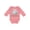 Mauve, variant on My Oma and Opa Love Me to the Moon and Back Elephants Boys or Girls Long Sleeve Baby Bodysuit