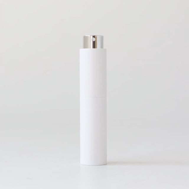 Botella de perfume de 10 ml, botella rociadora de alta gama, arcoíris, portátil, giratoria, sin tapa, desinfectante, paquete secundario de agua