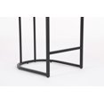 thumbnail image 2 of ClinQ Modern Bar Stool Set of 1, Upholstered Counter Height Bar Chair with Sturdy Metal Frame and Backrest for Kitchen Island, Linen, 2 of 8