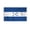 Honduras 3x5 ft Nylon Flag, variant on AGAS Small Honduras 4x6 inch Flag mounted onto 11 inch Plastic Pole Polyester Fabric Stitched Edges Honduras Hand Held Mini Small Stick Flags