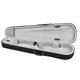 thumbnail image 1 of 1 Pieza 1/8 Bolsa de Almacenamiento de Violín Mano Llevar Guitarra Elegante de Transporte Acolchada Duradero Plata CUTICAT Estuche para violín, 1 of 7