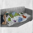 thumbnail image 6 of Educational Soft Flannel Fleece Blanket, Chart Showing Plant Cell Components in Cartoon Style Science Living Structure, Cozy Plush for Indoor and Outdoor Use, 50" x 60", Multicolor, by Ambesonne, 6 of 6