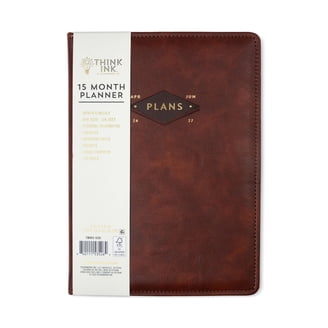 Think Ink Twin Wire 15 Month Wildflower Planner - 7.5” x 10