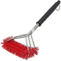 PEACNNG Nylon Grill Brush - Bristle Free Alternative - stainless steel grill cleaning brush Nylon Cold Scrub Technology Cleans Between The Grates