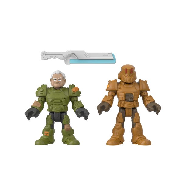 Figura de juguete Imaginext Darby Steel y Zap Patrol Lightyear