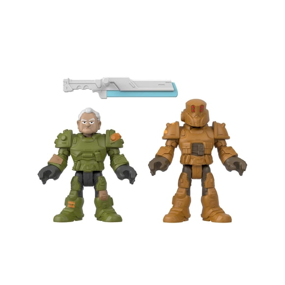 Figura de juguete Imaginext Darby Steel y Zap Patrol Lightyear