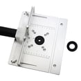 thumbnail image 4 of Placa de inserción de mesa de enrutador, bancos de tablero abatible de fresado de madera, valla deslizante de alta resistencia, placa de montaje de in b con patrocinador, 4 of 8