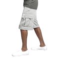 thumbnail image 5 of YYDGH Mens Shorts Casual Elastic Waist Drawstring Basic Shorts Stretchy Breathable Trunks Cargo Shorts Gray S, 5 of 9
