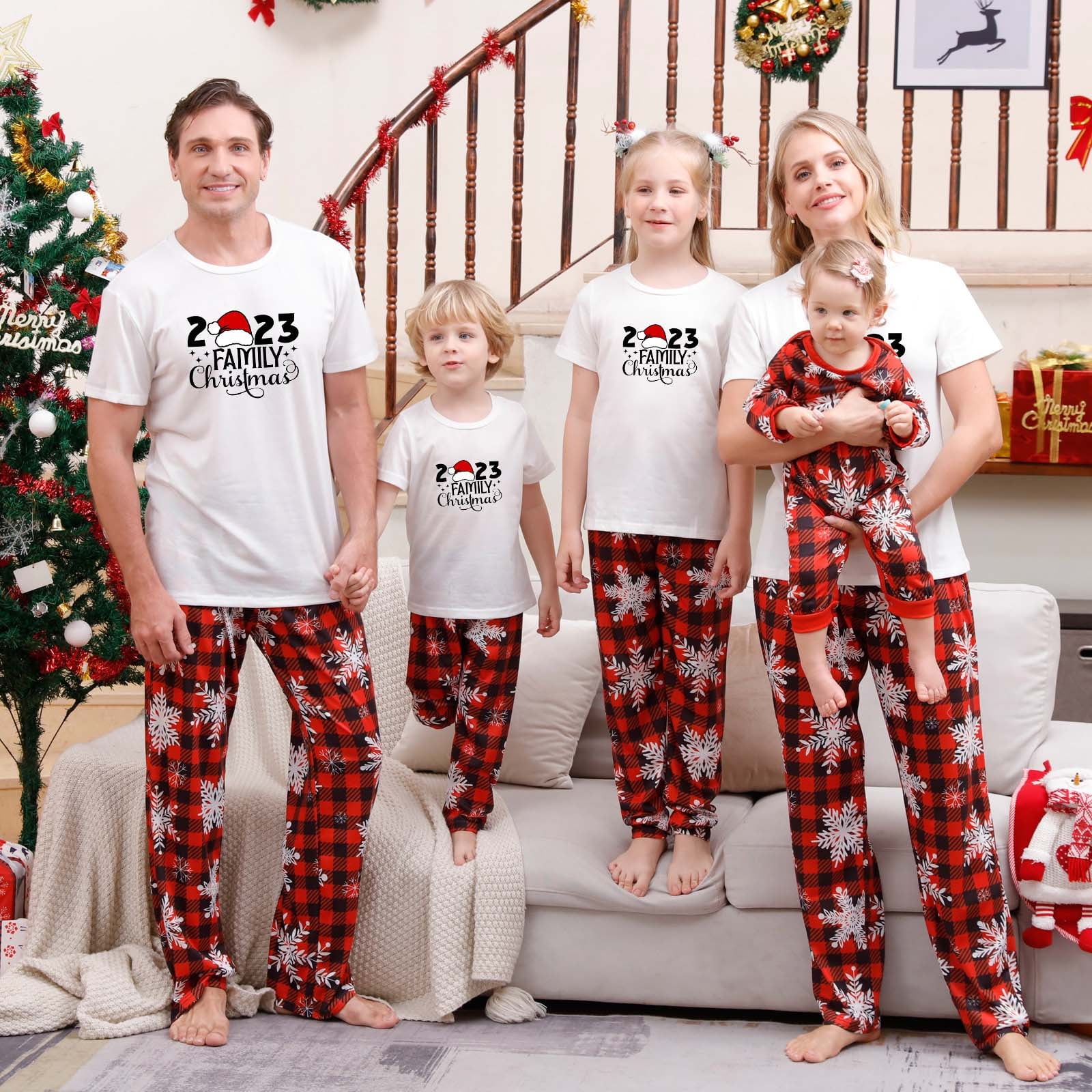 Family christmas pajamas clearance hotsell