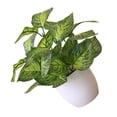 thumbnail image 3 of SANAG Artificial Potted Plant Leaf Simulation Leaves Home Office Desktop Greenery Decoration, Plant Type 6, 3 of 4
