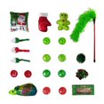 thumbnail image 3 of Vibrant Life Bas-Jouet pour Chat de 21 Pcs, Vert, Jouets à l'Herbe à Chat de 21 Pcs, 3 of 3