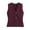Wine, variant on AherBiu Sweater Vests for Women Button down V Neck Sleeveless Jackets Vintage Knitted Waistcoats