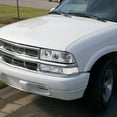 thumbnail image 2 of Spec-D Tuning Chrome SMD LED Halo Projector Headlights + Bumper Lights Lamps Compatible with 1998-2004 Chevy S10 Blazer Left + Right Pair Headlamps Assembly, 2 of 7
