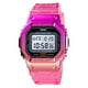 thumbnail image 1 of SKMEI Reloj deportivo digital para mujer Contraste Color Modo de hora dual Fecha Semana Reloj despertador Retroiluminación 5ATM Relojes de moda, 1 of 8