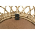 thumbnail image 6 of Creative Co-Op Bamboo Oval Wall Mirror, Natural, 6 of 10