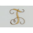 thumbnail image 1 of 1 Pc, 12 Inch X 1/8 Inch Thick Wood Letters T In The Vine Font Great For Craft Project & Different Decor, 1 of 3