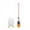Yellow, variant on Wall-Mounted Toilet Brush, Flexible Flat Brush with Soft Rubber Bristles, Automatic Opening Storage Seat, Space-Saving Design