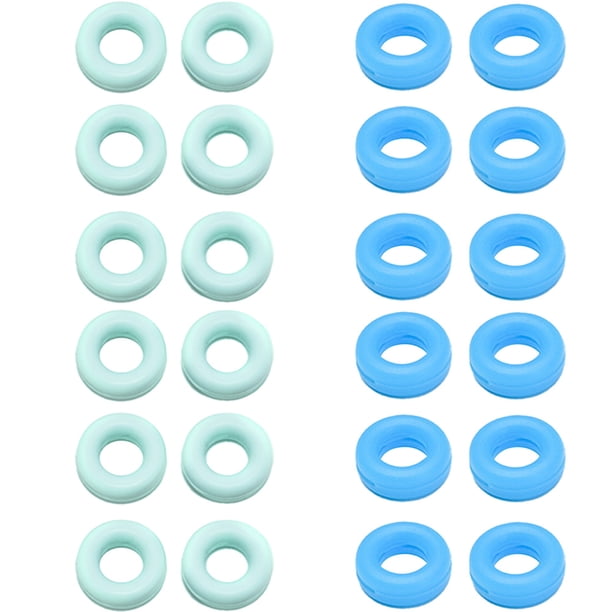 Lojalitet Agarre para Orejas para Gafas - Retenedor de Manga con Punta de Patilla para Anteojos, retenedores de Gafas cómodos y Antideslizantes para Gafas de Sol, Gafas de Lectura, 12 Pares