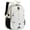 2A-white, variant on Smicure Travel Backpack for Men and Women, Water Resistant College Bookbag, Lightweight School Carry On Back Pack,black