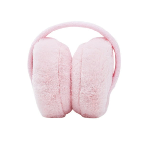 Women Solid Collapsible Winter Earmuffs Warm Ear Warmers Ear Muffs ...