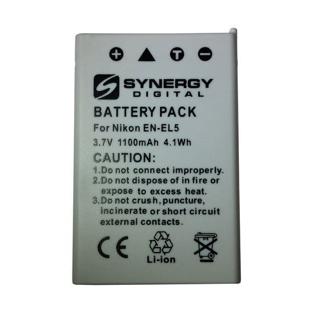 Nikon Coolpix P80 Digital Camera Battery (1100 mAh) Replacement for