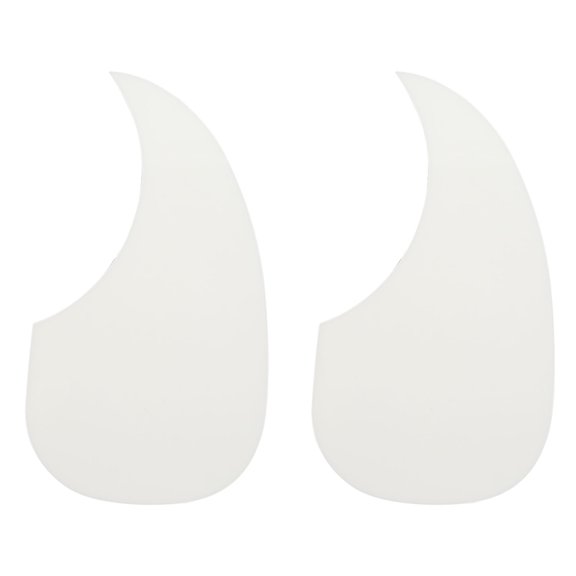 Uxcell Acoustic Guitar Pickguard Fit 41" Self Adhesive Right Handed Electric Guitar Parts Water Drop White 2 Pack