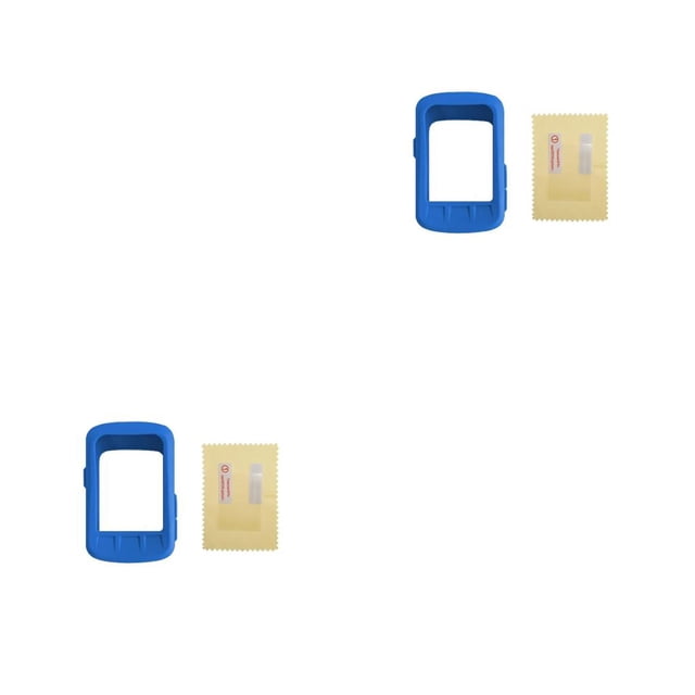 Estuche Protector Naiovety para computadora de bicicleta Cubierta impermeable Azul 2piezas