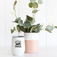 thumbnail image 2 of Koyal Wholesale Teacher Appreciation Wine Tumbler with Lid Stainless Steel Insulated It Takes A Big Heart To Help Shape, 2 of 5