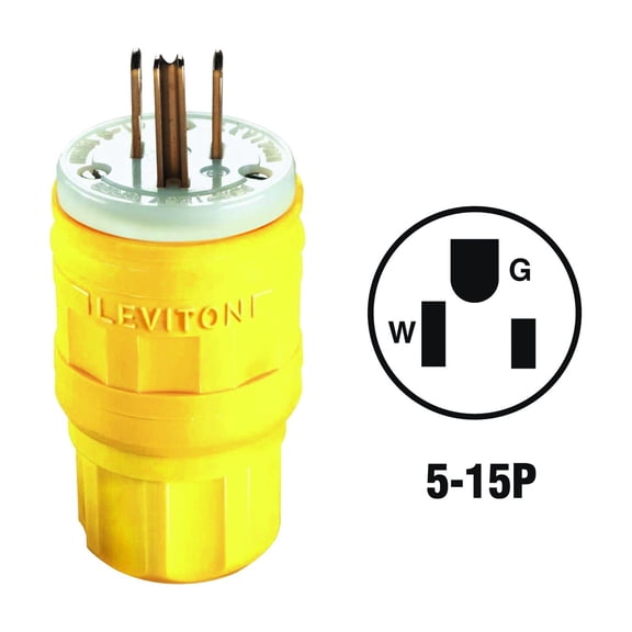 Leviton Wetguard Cord Plug