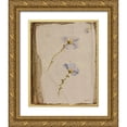 thumbnail image 1 of Murdock, Ramona 26x32 Gold Ornate Wood Framed with Double Matting Museum Art Print Titled - Pressed in a Book, 1 of 4
