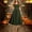 Green, variant on Women's Gothic Corset Style Spaghetti Strap Midi Dress Pleated A Line Swing Halloween Party Dress