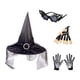 thumbnail image 3 of Sombrero de Bruja Yuyangstore Halloween con Clavos y Guantes Adulto, 3 of 8