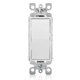 thumbnail image 2 of Interruptor Leviton Decora Rocker de 3 vías AC, 15 A, 120/277 V, color blanco, 2 of 2