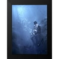 thumbnail image 2 of Kiciak, Christophe 14x18 Black Modern Framed Museum Art Print Titled - Blues, 2 of 5