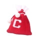 thumbnail image 2 of Bolsa de regalo tejida con letras del alfabeto | Bolsa bordada para dulces navideños | Adorno navideño personalizado | Mini bolsa colgante para decoración del árbol, 2 of 5