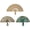 Multicolor-3, variant on Byfri 3 Pack Handmade Semicircle Woven Straw Hand Fans Summer Cooling Fan for Home Decor 42x28cm Multicolor 1