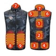 thumbnail image 2 of guisaled Heated Vest for Men Women 4 Heating Zones Rechargeable Heated Vest 2024 Winter Full Zip Lightweight Warm Quilted Jackets Friday Sale, 2 of 7