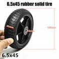 thumbnail image 2 of Lefu Pneu Plein 6,5 Pouces 6,5x45 Moyeu de Roue pour Trottinette Électrique Équilibrage de Roue, 2 of 7