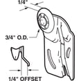 thumbnail image 4 of Porte de Garde-Robe Rouleau avant, 2-Ct. -N 6508, 4 of 4